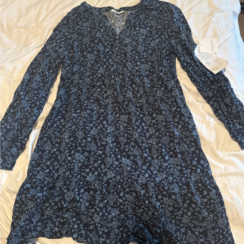 flowy dress size large brand is beach lunch lounge collection with tags
